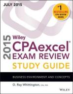 Wiley Cpaexcel Exam Review Study Guide July 2015 di Ray Whittington edito da WILEY