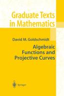 Algebraic Functions and Projective Curves di David Goldschmidt edito da Springer New York