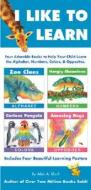 I Like to Learn 4 Volume Set: Alphabet, Numbers, Colors, & Opposites [With 4 Posters] di Alex A. Lluch edito da W S Pub Group