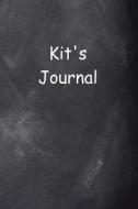 Kit Personalized Name Journal Custom Name Gift Idea Kit: (Notebook, Diary, Blank Book) di Distinctive Journals edito da Createspace Independent Publishing Platform