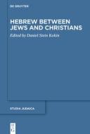 Hebrew between Jews and Christians edito da De Gruyter