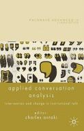 Applied Conversation Analysis edito da Palgrave Macmillan UK