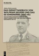 Die nationalsozialistische Wissenschaftspolitik des "SS-Ahnenerbe" edito da de Gruyter Oldenbourg