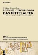 Deutsches Literatur-Lexikon 6. Das Mittelalter edito da Gruyter, de Saur