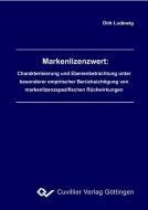 Markenlizenzwert: di Dirk Ludewig edito da Cuvillier Verlag