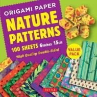Origami Paper 100 Sheets Nature Patterns 6 Inch (15 Cm) di Tuttle Publishing edito da Tuttle Publishing