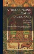 A Pronouncing Gaelic Dictionary: To Which Is Prefixed A Concise But Most Comprehensive Gaelic Grammar, Parts 1-2 di Neil M'Alpine, John Mackenzie edito da LEGARE STREET PR