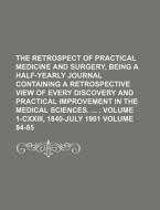 The Retrospect Of Practical Medicine And di General Books edito da Rarebooksclub.com