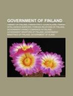 Government Of Finland: Constitution Of F di Books Llc edito da Books LLC, Wiki Series