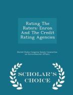 Rating The Raters edito da Scholar's Choice
