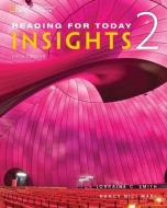 Reading for Today 2: Insights di Lorraine C. Smith, Nancy Nici Mare edito da Cengage Learning, Inc