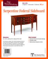 Fine Woodworking's Serpentine Federal Sideboard Plan di Fine Woodworking edito da Taunton Press