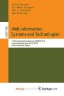 Web Information Systems And Technologies edito da Springer Nature B.V.