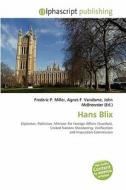Hans Blix edito da Vdm Publishing House