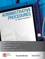 Administrative Procedures for Medical Assisting [With CDROM] di Kathryn Booth, Terri Wyman, Leesa Whicker edito da Career Education