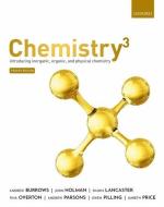 Chemistry3 4th Edition di Burrows, Holman, Lancaster, Overton, Parsons, Pilling, Price edito da Oup Oxford