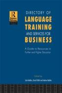 Directory of Language Training and Services for Business di Colin Mellors, David Pollitt, Andrew Radtke edito da Taylor & Francis Ltd