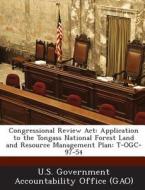 Congressional Review Act edito da Bibliogov