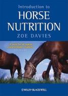 Introduction Horse Nutrition di Davies edito da John Wiley & Sons