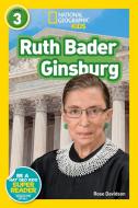 National Geographic Readers: Ruth Bader Ginsburg (L3) di Rose Davidson edito da NATL GEOGRAPHIC SOC