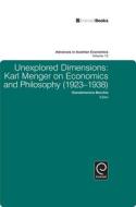 Unexplored Dimensions di Giandomenica Becchio edito da Emerald Group Publishing Limited