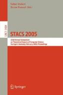 STACS 2005 edito da Springer Berlin Heidelberg