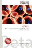 Foxf1 edito da Betascript Publishing