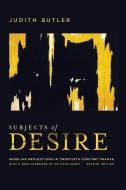 Subjects of Desire di Judith Butler edito da Columbia University Press