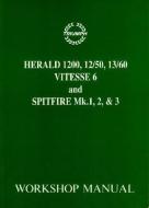 Triumph Workshop Manual: Spitfire Mk1, 2 & 3 & Herald / Vitesse 6 di Brooklands Books Ltd edito da Brooklands Books Ltd