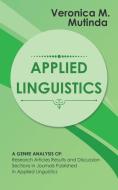 Applied Linguistics di Veronica M. Mutinda edito da AuthorHouse