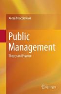 Public Management di Konrad Raczkowski edito da Springer International Publishing