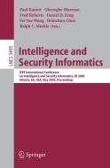 Intelligence and Security Informatics edito da Springer Berlin Heidelberg