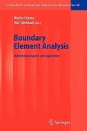 Boundary Element Analysis edito da Springer Berlin Heidelberg
