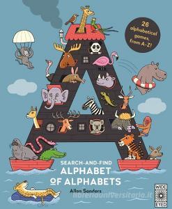 Search and Find Alphabet of Alphabets di Aj Wood, Mike Jolley edito da Wide Eyed Editions