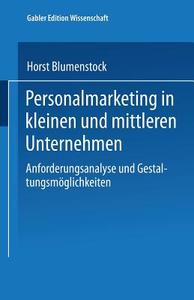 Personalmarketing in kleinen und mittleren Unternehmen edito da Deutscher Universitätsverlag