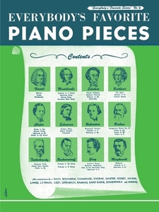 Everybody's Favorite Piano Pieces di Rudolf Steiner, Bertha Little Coyote, Music Sales Corporation edito da AMSCO Music