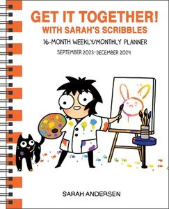 Sarah's Scribbles 16-Month 2023-2024 Weekly/Monthly Planner Calendar di Sarah Andersen edito da Andrews McMeel Publishing