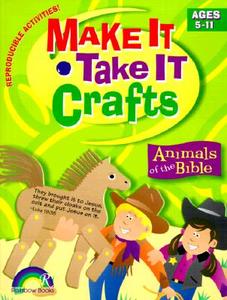 Create and Take Bible Crafts: Animals of the Bible di Enelle Eder edito da Rainbow Publishers