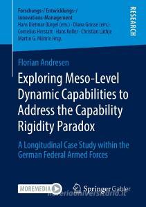 Exploring Meso-Level Dynamic Capabilities to Address the Capability Rigidity Paradox di Florian Andresen edito da Springer Fachmedien Wiesbaden