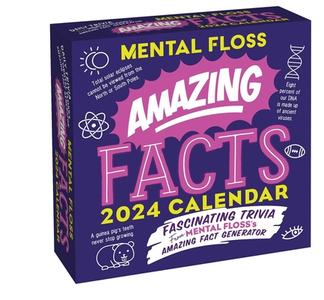 Amazing Facts From Mental Floss 2024 Day-to-Day Calendar di Mental Floss edito da Andrews McMeel Publishing