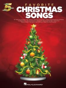 FAVORITE CHRISTMAS SONGS FOR FIVEFINGER di UNKNOWN edito da HALL & STOTT PUBLISHING