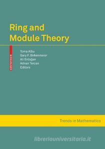 Ring and Module Theory edito da Springer Basel AG