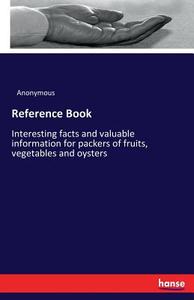 Reference Book di Anonymous edito da hansebooks
