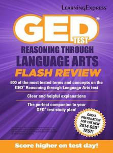 GED Test RLA Flash Review di LearningExpress Llc edito da TradeSelect