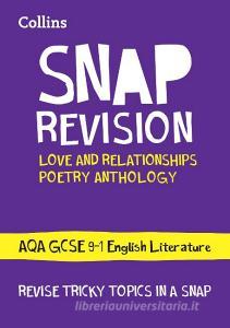 Love & Relationships Poetry Anthology: New GCSE Grade 9-1 AQA English Literature di Collins GCSE edito da HarperCollins Publishers