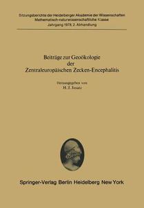 Beiträge zur Geoökologie der Zentraleuropäischen Zecken-Encephalitis edito da Springer Berlin Heidelberg