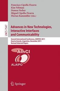 Advances in New Technologies, Interactive Interfaces and Communicability edito da Springer Berlin Heidelberg