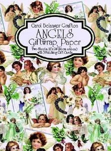 Angels Giftwrap Paper di Carol Belanger Grafton edito da Dover Publications Inc.