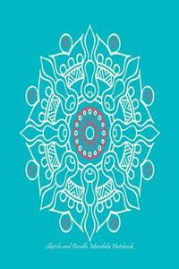 Sketch and Doodle Mandala Notebook: Lined Mandala Art Journal for Drawing, Writing, and Coloring di Creative Juices Publishing edito da LIGHTNING SOURCE INC