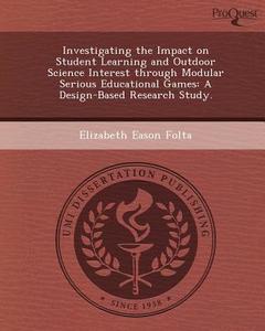 This Is Not Available 051243 di Elizabeth Eason Folta edito da Proquest, Umi Dissertation Publishing